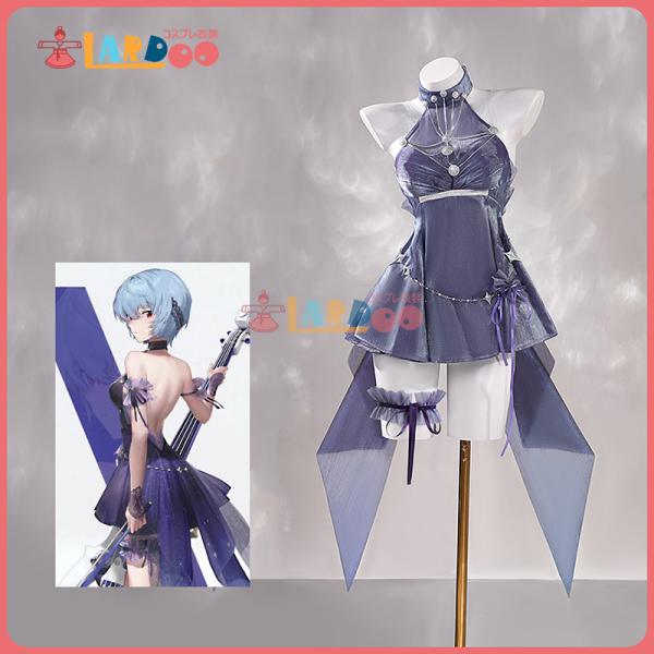 人形制衣　NIKKE×エヴァンゲリオン　綾波レイ　霊魂の連結　コスプレ　衣装 lardoo-store_dy25015