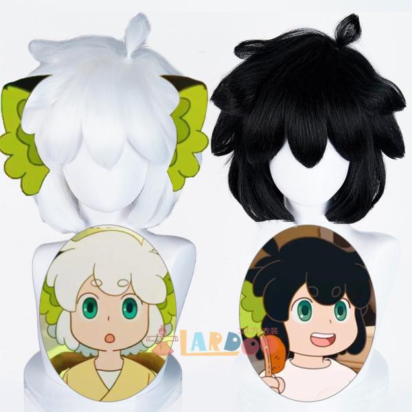 朔　羅小黒戦記　风息　フーシー　コスプレウィッグ　靴　テンフー付き lardoo-store_lrs2618