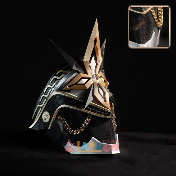原神 Genshin ファトゥス 「隊長」カピターノ ヘルメット マスク