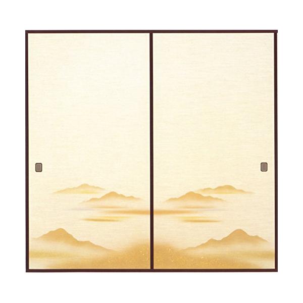 襖紙 あしや (asiya) No.106 遠山霞 二枚組 二間半用丈長七尺