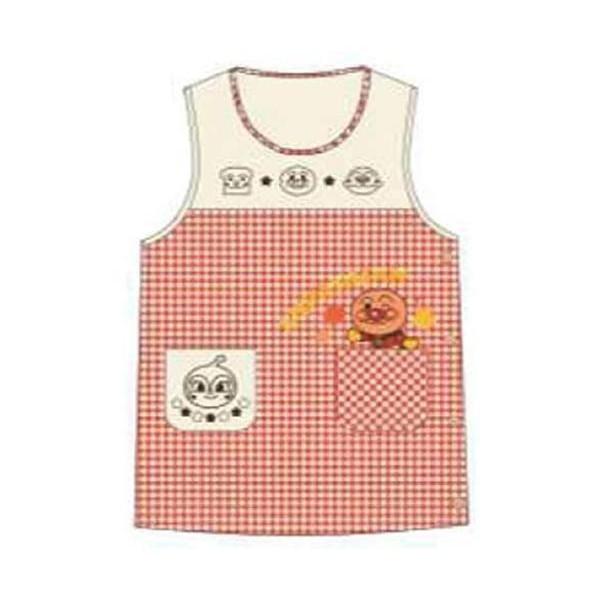 アンパンマン 02920-43 RED エプロン かぶり 大人 サロンジェ : LARGO