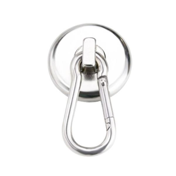 【商品説明】・カラビナタイプなので落としたくない物でも安心して使用できます。・錆びにくい素材を使用しているので屋外でも使用することが出来ます。・ガレージやキッチンなど幅広い場所でご使用できます。【商品仕様】カラー シルバー素材 ステンレス