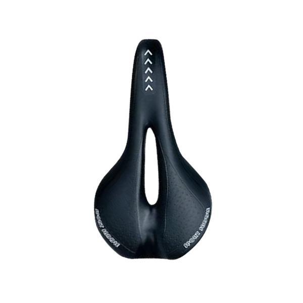 【商品説明】・お尻が痛くなりにくい自転車用のサドルです。・低反発クッションで衝撃を吸収し、長時間の走行でもお尻が痛くなりにくくなっています。・重心が自然と前かがみになる設計になっています。・空気が流れるデザインで蒸れにくくなっています。【商...