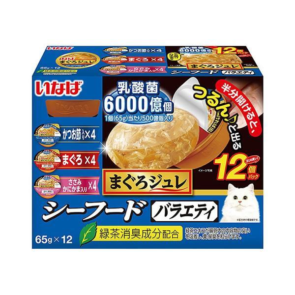 他サイト： いなば まぐろジュレ 乳酸菌入り シーフードバラエティ 65g×12個の商品画像