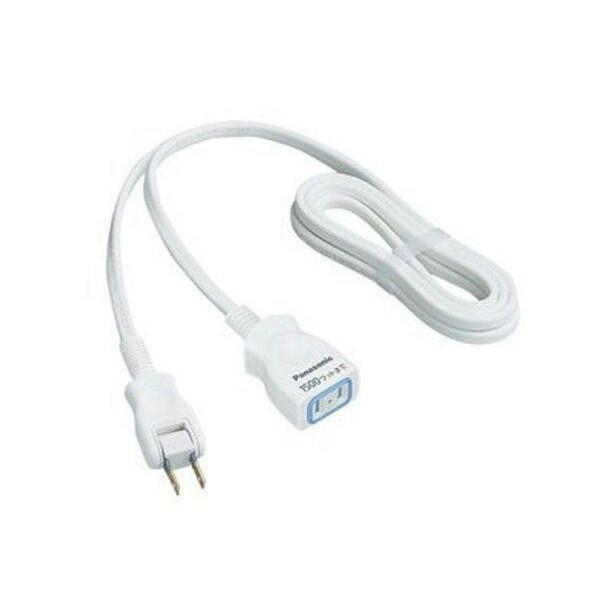 他サイト： Panasonic WHA4911WP パナソニック 延長コードX 1m テーブルタップ ホワイトの商品画像