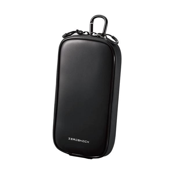 他サイト： エレコム P-05CZBK スマホポーチ 1台収納 Lサイズ ブラック ZEROSHOCK 衝撃吸収 3Way 腰ベルトループ ショルダーベルトループの商品画像