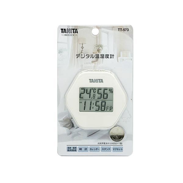 他サイト： タニタ TT-573-IV 温度計・湿度計 アイボリー デジタル デジタル温湿度計 TANITAの商品画像