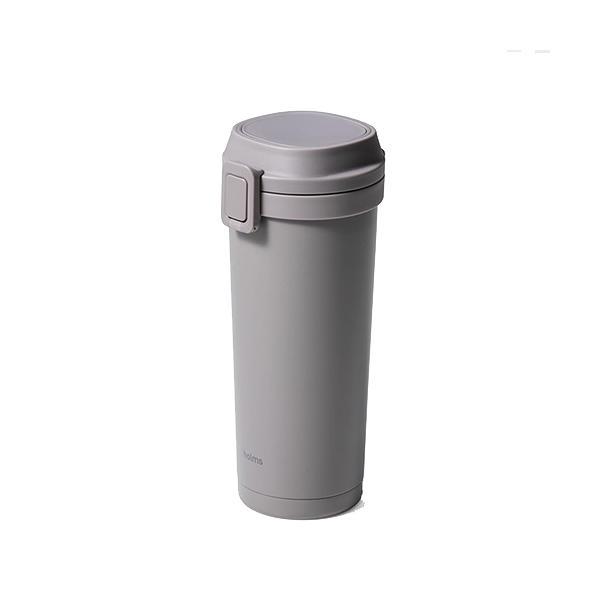 他サイト： シービージャパン holms タンブラー 550ml ダークグレー ワンタッチ開閉式 真空断熱 2層構造 ワンタッチタンブラー 550の商品画像