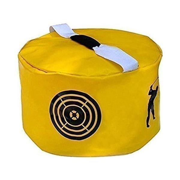 【商品説明】自宅でスイング練習が簡単にできます。素振りだけでは物足らない方におすすめです。【商品仕様】カラー イエローゴルフ スイング バッグ 自宅 練習 トレーニング フォーム矯正 スイング 素振り インパクト 打点 スポーツ コンペ 接待