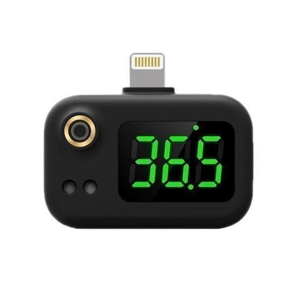 【商品説明】スマホに接続できる知能温度計です。インターフェイスでIphone対応。超小型だから、外出時にいつでも持ち歩けて手軽に計測できます。※スマホのOTG機能がない場合、ご利用いただけませんので、何卒ご了承ください。スマホ知能温度計 赤...