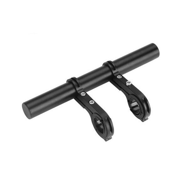 【商品説明】ハンドルバーのスペースを広げることができます。ハンドル周りのスペース増設におすすめなハンドルバーエクステンダーですライトやスマホホルダーなどのアクセサリーを多数設置できます軽量で耐久性に優れたアルミ合金製です【商品仕様】カラー　...