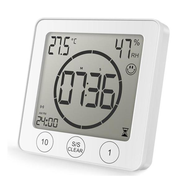 【商品説明】・最大99分59秒のカウントアップと1?99分のカウントダウンに対応。使い方はとても簡単で、前面のタッチボタン（1分・10分・スタート/ストップ・クリア）で素早くタイマー設定ができます。料理・お風呂・勉強など、さまざまなシーンで...