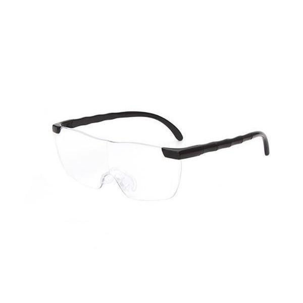 【商品説明】・よく見えるルーペメガネ！・小さい文字や細かい作業も視界が広がりクリアになります。・見えやすい距離で大きく、明るく見えるので快適で疲れません・メガネの上から掛けられます。【商品仕様】カラー ブラック倍率　約1.6倍ルーペ メガネ...