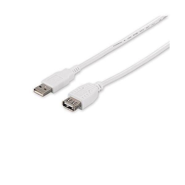 他サイト： バッファロー BSUAA215WH ホワイト 1.5m USB2.0延長ケーブル A to Aの商品画像