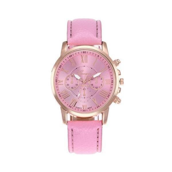 腕時計 かわいい レディース メンズ アナログ 時計 レザー バンド ピンク カラフル カジュアル シンプル 人気 安い プチプラ Fk 2 Largo Yahoo 店 通販 Yahoo ショッピング