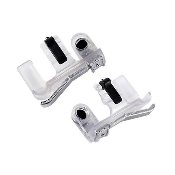 【商品説明】・PUBGや荒野行動などで使えるスマホ用ゲームコントローラーです。・装着することにより4本指での操作が可能になります。・取り付けが簡単にできます。・背面レバーでしっかり固定できます。・スリップ防止用のパッド付きです。【商品仕様】...