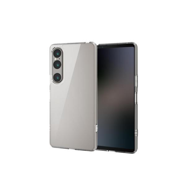 他サイト： エレコム PM-X242HVCKCR クリア Xperia 1 VI (SO-51E) ケース ハイブリッド 硬度5H 衝撃吸収 ストラップホール付 ELECOMの商品画像