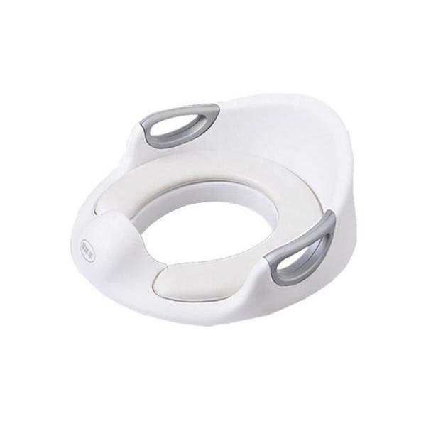 【商品説明】・トイレトレーニング用の補助便座です。・両サイドに握りやすい取っ手がついています。・柔らかく座り心地の良いクッションになっています。・飛び散り防止のガード付きです。・本体は水洗いすることができ、クッションは取り外してお手入れする...