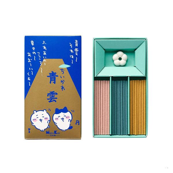 日本香堂 お香 ちいかわ 青雲 45本入