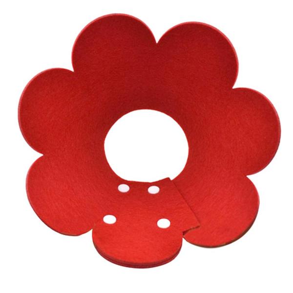 【商品説明】・かわいい花のデザインのソフトエリザベスカラーです。・柔らかい素材でペットの肌に優しくなっています。・ボタン式で着脱が簡単です。・ご飯を食べたり飲んだり、寝転んだりすることの邪魔になりません。・軽量なので遊びの邪魔にもなりません...