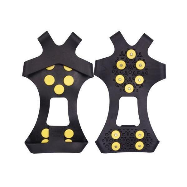 【商品説明】・凍結路面での転倒などから身を守ります。・ガリガリの路面で威力を発揮。片足10本、両足で20本のピンが、がっちりガード。・装着はつま先とかかとにひっかけるだけで完了です。【商品仕様】サイズ S