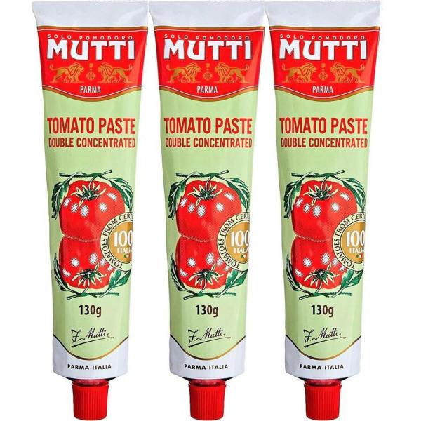 他サイト： 3個セット ムッティ トマトペースト 130g トマト 濃縮 ペースト ソース MUTTIの商品画像