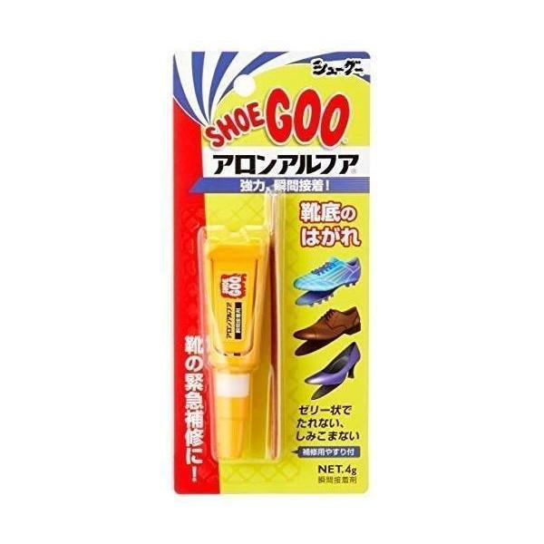 2個セット シューグー アロンアルファ 瞬間接着剤 靴底のはがれ クリア Free Shoe Goo