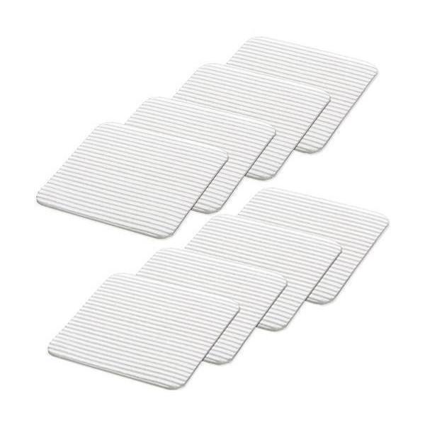 2個セット サンコー KD-31 ズレない 安心 滑り止めテープ カーペット マット 用 4枚入 おくだけ吸着