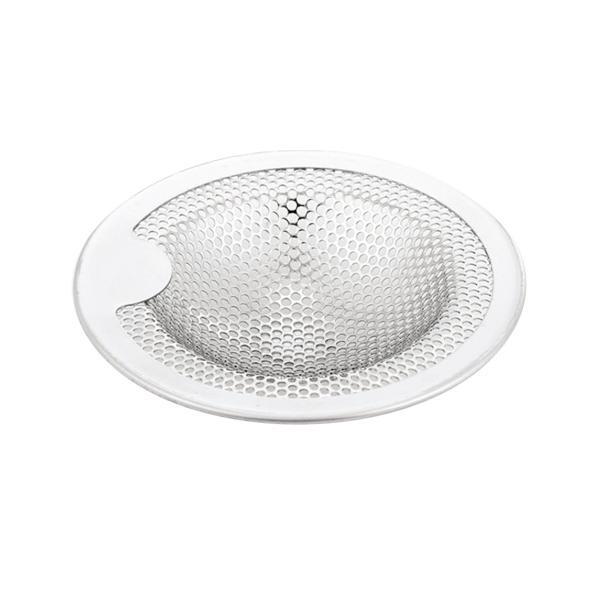 【商品説明】・洗面台やシンクなどに置くだけ簡単設置のゴミ受けです。・ゴミが真ん中に集まるようになっています。・パンチング加工で髪の毛などが絡まりにくくなっています。・ステンレス鋼を使用しているので錆びにくく丈夫です。【商品仕様】素材 ステン...