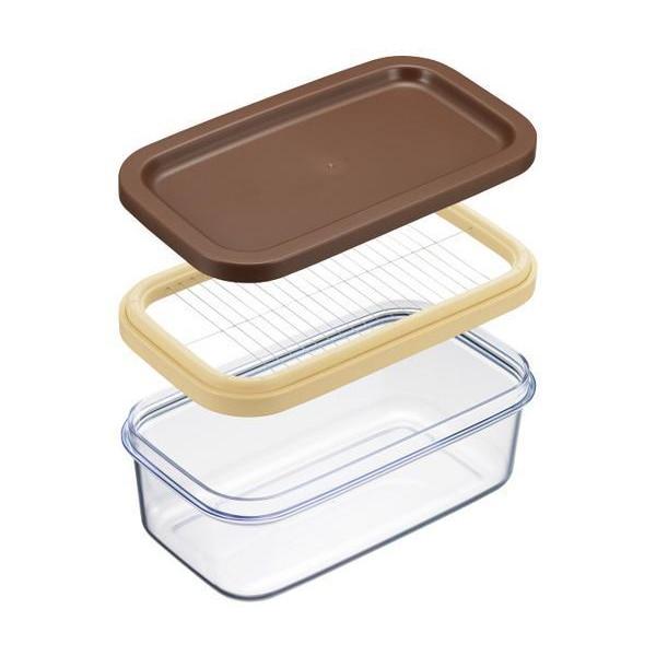 ヨシカワ SJ1994 バターカッター 保存ができる クリア 200g用 ホームベーカリー倶楽部