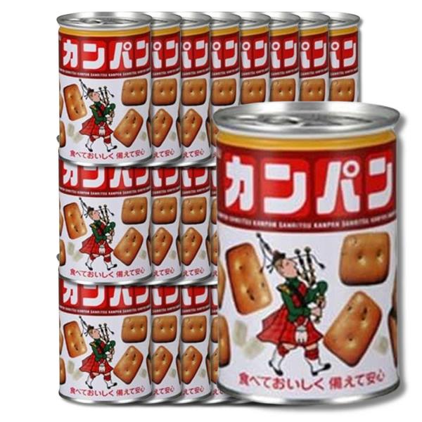 24個セット 三立製菓 缶入カンパン 100g