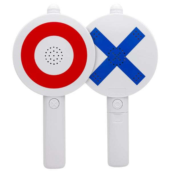 マルバツ ブザー 回答札 〇×クイズ 音 光 パーティー グッズ ((S