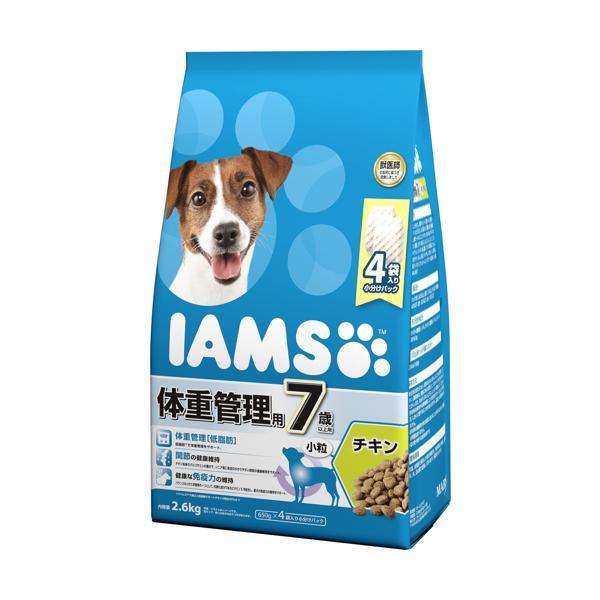 他サイト： マースジャパン アイムス ドッグフード 7歳以上用 体重管理用 小粒 チキン シニア犬用 2.6kg ドライフード IAMS MARSの商品画像