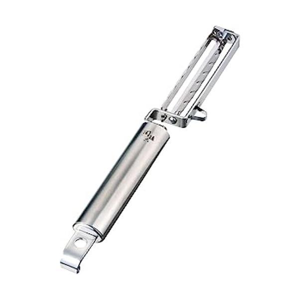 貝印 DH3302 シルバー ピーラー 皮むき器 関孫六 縦型 ロング 日本製 KAI ピーラー ピューラー 皮むき 国産