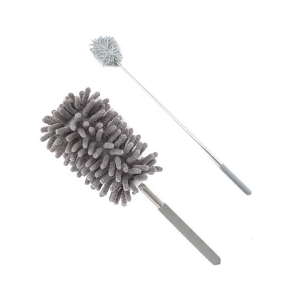 【商品説明】・伸縮式ハンディモップです。・身近な場所から手の届かないところまで気軽に掃除することができます。・モップ部分は取り外しができ、洗濯も可能で何度も繰り返し使用できます。・約28cm〜75cmの間で長さを調整することができます。【商...