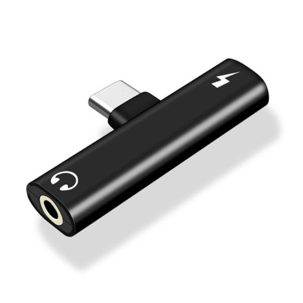 【商品説明】・2in1タイプC変換ケーブル スマホを充電しながら3.5mmイヤホンジャックから音楽再生やゲームを楽しめます・Type-C 充電のスマホ、Type-Cイヤホン出力のスマホ、PCに適用【商品仕様】コンパクトなT字一体型カラー：ブラック