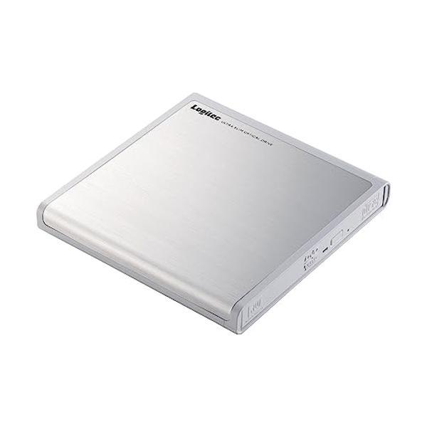 ELECOM ロジテック DVDドライブ USB2.0 ホワイト LDR-PMJ8U2LWH