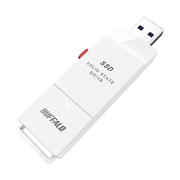 BUFFALO（バッファロー） SSD-SCT2.0U3-WA (ホワイト) 外付けSSD SSD