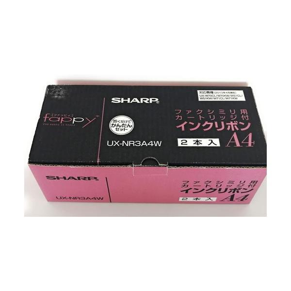 SHARP シャープ 純正 普通紙FAXインクリボンカセット UX-NR3A4W