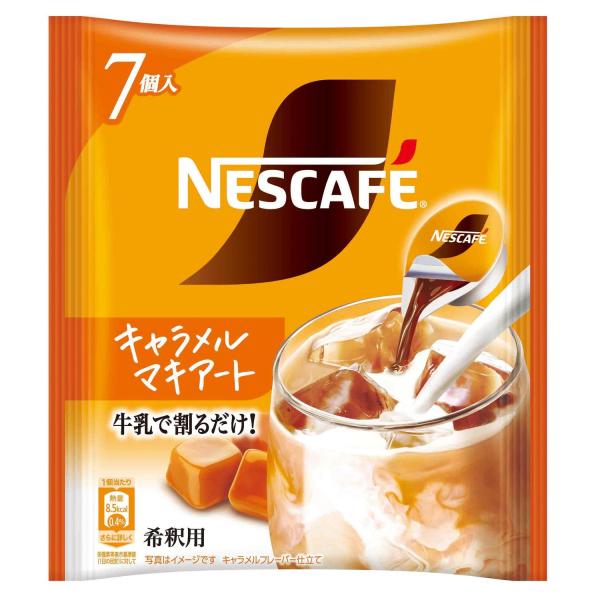 Nestle（ネスレ） ネスカフェ ポーション キャラメルマキアート 11g×7