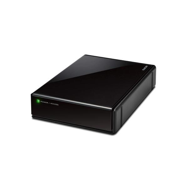 ELECOM SeeQVault対応 外付けHDD 8TB ブラック ELECOM（エレコム） HDD 外付けハードディスク 8TB SeeQVault対応