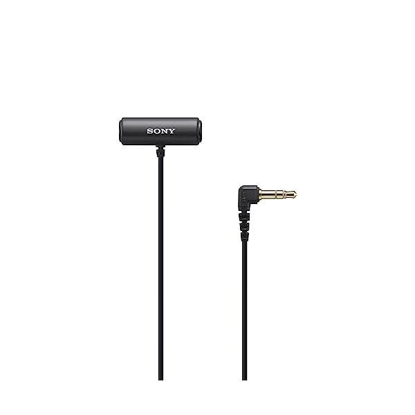 SONY（ソニー） カメラ用マイク ラベリアマイクロホン ECM-LV1 : LARGO