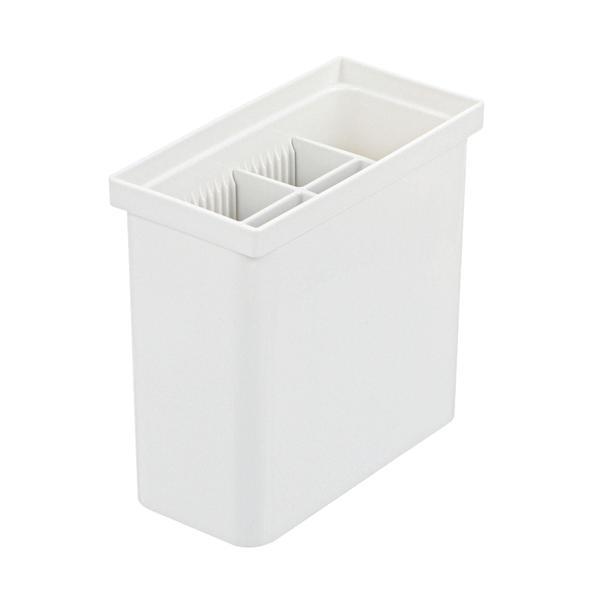 他サイト： リッチェル 11002 トトノ  引き出し用 キッチンツールスタンドR ホワイトキッチン シンク下収納 調理小物入れ TOTONO Richellの商品画像