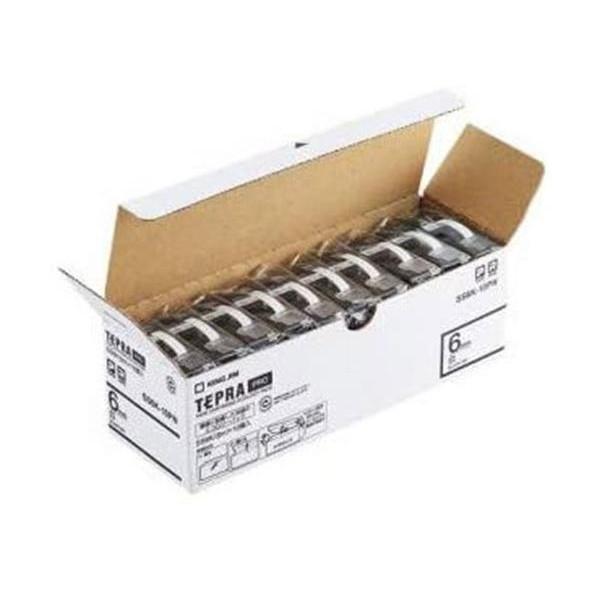 KING JIM（キングジム） SS6K-10PN 白 テプラPRO テープカートリッジ