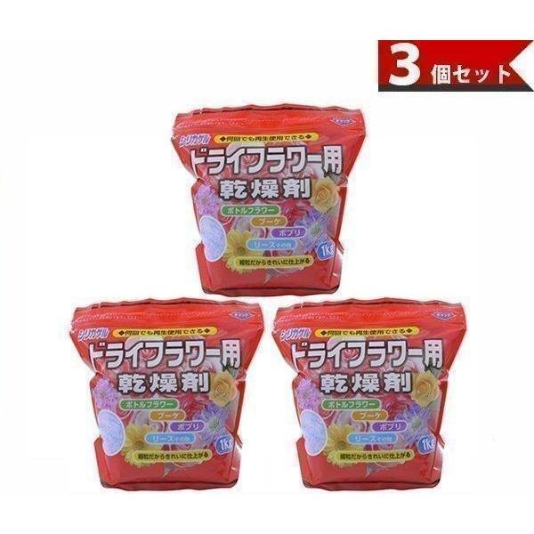 人気ブランドを 豊田化工 シリカゲル ドライフラワー用 乾燥剤 1kg 3個セット Aynaelda Com