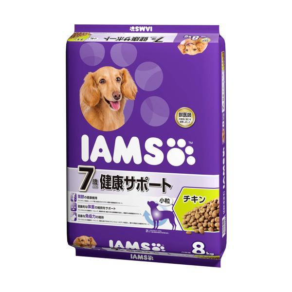 IAMS 健康維持用 ドライフード チキン 8kg×2袋 MARS アイムス 7歳以上用 健康サポート チキン 小粒 8kg ドッグフード