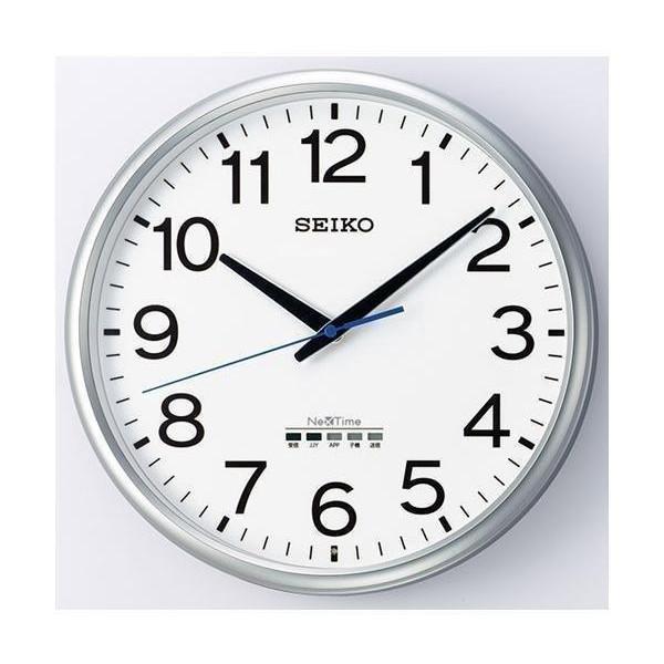 SEIKO（セイコー） 掛け時計 銀色メタリック ZS253S : LARGO Yahoo!店