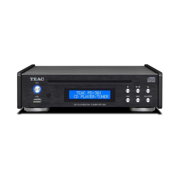 TEAC（ティアック） ワイドFMチューナー搭載CDプレーヤー PD-301-X/B