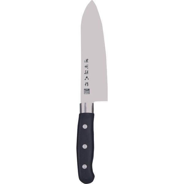 ギフト 濃州孫六作 三徳包丁 ブラック A-30D : LARGO Yahoo!店 - 通販