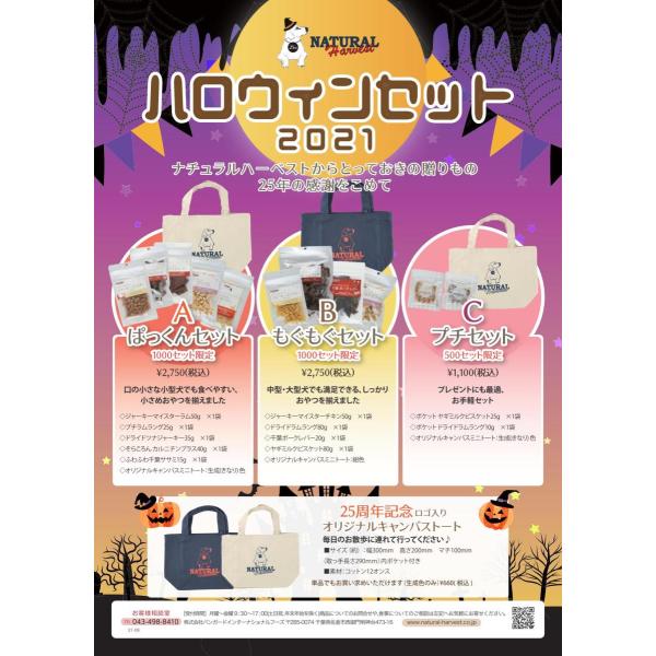 数量限定 ハロウィンセット2021 Cタイプ プチセット 安心安全ドッグフード Natural Halloween2021c ペットグッズのラリーズカンパニー 通販 Yahoo ショッピング